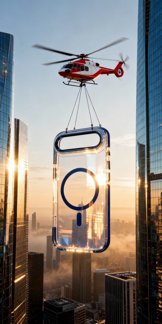 Photo-from-APS-24.jpg Protective Transparent Case For iPhone 17 Air (with and without stand) - Image 1