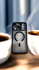 Ultra-Light Fiber Cover with Stand for iPhone 17 Pro / Pro Max - Image 3